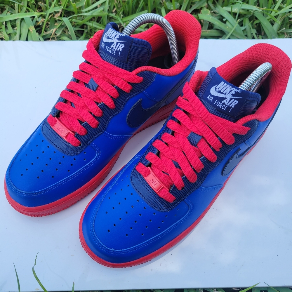 AF1 Red & Blue Custom